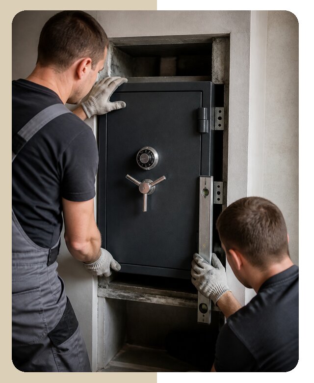 Профессиональный монтаж сейфа в нишу под ключ в Еманжелинске